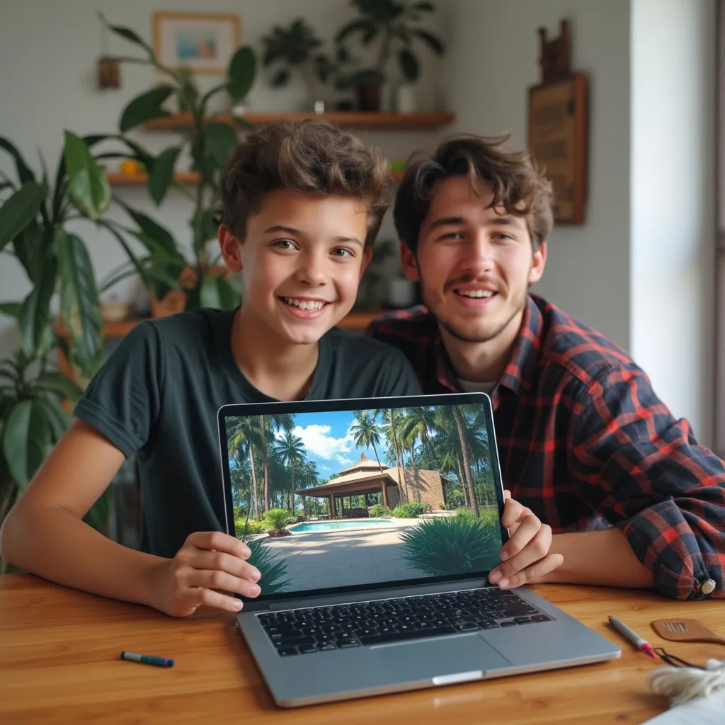 Participante celebrando su primer proyecto completado exitosamente