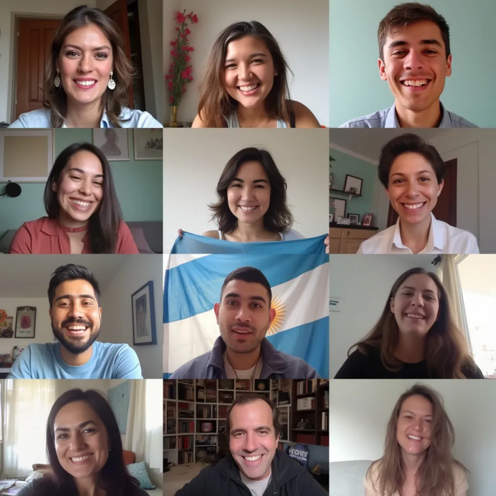 Comunidad online colaborando